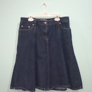 Jean skirt